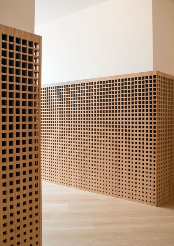 DARK WALNUT WALL SYSTEM