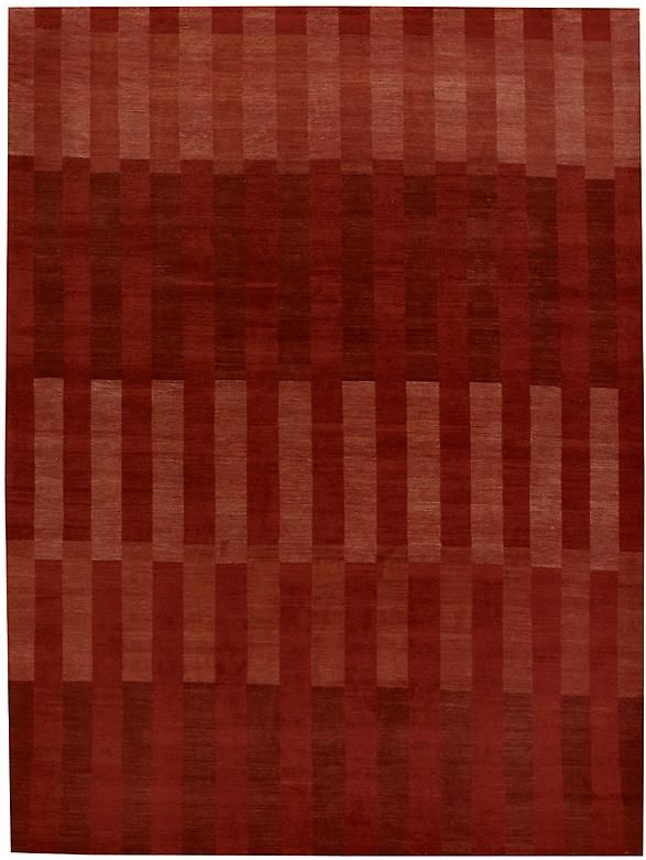 ABSTRACT WARP & WEFT RUG